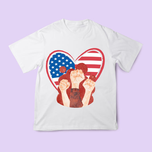 Celebrate the 4th of July in style with patriotic POD tees, mugs &amp; gear made for fireworks, BBQs &amp; freedom lovers.