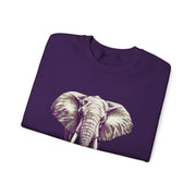 Majestic Elephant Safari Wildlife Artwork Sweatshirt Gift for Animal Lovers