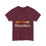 Vintage Houston Texas Strong Stripes City T-Shirt Unisex T-Shirt