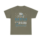 Proud Mom of 2025 Graduate T-Shirt College Family Gift for Her