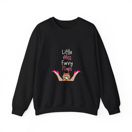Inappropriate Little Ms Furry Cat Adult Humor Women's Sweatshirt
