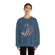Patriotic USA Flag Fighter Jets Sweatshirt Gift for Fans