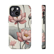Vintage Lotus Blossom Phone Case Gift for Her - Trending Floral Design