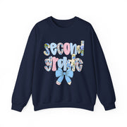 Second Grade Coquette Bow Pencil Back To School Sweatshirt | Cute Student Gift Unisex