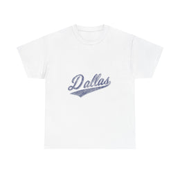 Dallas Texas Varsity Script Classic Sports Jersey T-Shirt - Unisex Apparel