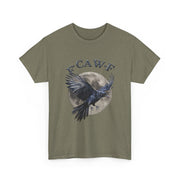 Funny Black Crow Gothic T-Shirt for Men