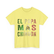 El Papá Más Chingón T-Shirt – Funny Spanish Graphic Tee for Mexican Dads on Father’s Day
