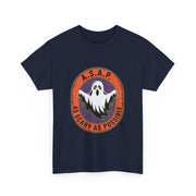 ASAP As Scary As Possible Funny Ghost Halloween T-Shirt - Unisex Apparel