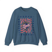 Retro Wavy Checkerboard WNBA Indiana Fever Unisex Sweatshirt