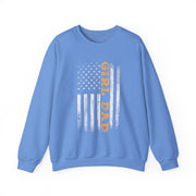 Girl Dad Father's Day Outnumbered Sweatshirt Gift for Him