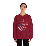 Patriotic USA Flag Fighter Jets Sweatshirt Gift for Fans
