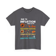 Funny Inflation Holiday T-Shirt - Unisex Apparel