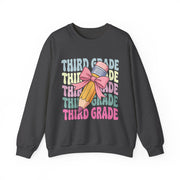 Coquette First Day Of School 3rd Grade Sweatshirt | Back To School Apparel