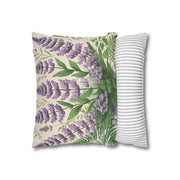Enchanted Lavender Floral Pillowcase for a Serene Home