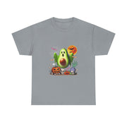 Avocado Horror Boo Ghost Halloween Vegan Cosplay Fruit T-Shirt - Unisex Apparel