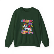 Shakin' Tits and Takin' Shits Funny Unicorn Adult Humor Sweatshirt - Unisex Apparel