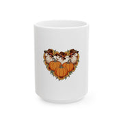 Cute Sheep Thanksgiving Pilgrim Mug - Fall Harvest Gift for Fans