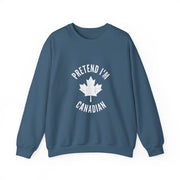 Funny Canadian Halloween Costume Sweatshirt for Men & Women
