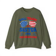 Funny Will Trade Sister for Firecrackers 4th of July USA Unisex Sweatshirt