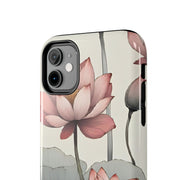 Vintage Lotus Blossom Phone Case Gift for Her - Trending Floral Design