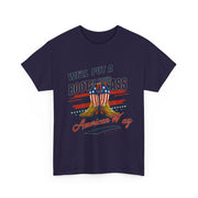 Western Cowgirl Boot T-Shirt Patriotic 4th Of July Gift for Her