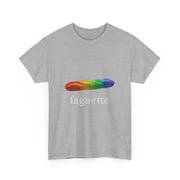 Cute Funny Baguette Rainbow Faguette LGBT Pride T-Shirt - Unisex Apparel