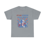 Stars Stripes & Equal Rights 4th of July Patriotic T-Shirt - Unisex Apparel