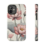 Vintage Lotus Blossom Phone Case Gift for Her - Trending Floral Design