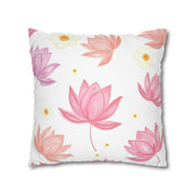 2025 Vintage Lotus Pillow Case - Unique Floral Art Design Soft Cushion Cover Gift Idea - Unisex