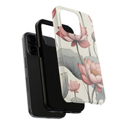Vintage Lotus Blossom Phone Case Gift for Her - Trending Floral Design