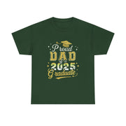 Proud Dad of 2025 Graduate Senior Graduation T-Shirt - Gift for Him