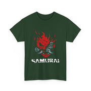 Samurai Japanese Demon Mask Cyber Runners Punk T-Shirt - Unisex Apparel