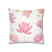 2025 Vintage Lotus Pillow Case - Unique Floral Art Design Soft Cushion Cover Gift Idea - Unisex