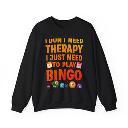 Cute Bingo Lover Player Sweatshirt Funny Hobby Game Gift Unisex Apparel