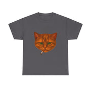 Smoking Cat Cigarette Y2K Long Sleeve Tee Unisex Apparel Gift