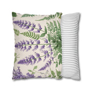 Whispering Lavender Serenity Pillowcase - Elegant Home Decor