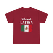 Proud Latina Mexican Flag T-Shirt - Hispanic Heritage Month Gift
