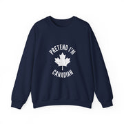 Funny Canadian Halloween Costume Sweatshirt for Men & Women