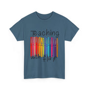 Teaching With Flair Preschool Teacher T-Shirt Back To School Gift