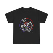 Father's Day El Papa Mas Chingon Funny Mexican Spanish Dad T-Shirt Gift for Him