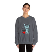 Statue Of Liberty I Love New York Sweatshirt - Unisex Apparel