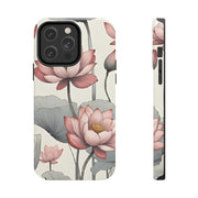 Vintage Lotus Blossom Phone Case Gift for Her - Trending Floral Design