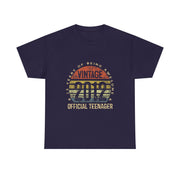 Vintage 2012 Official Teenager 13th Birthday T-Shirt - Unisex Gift
