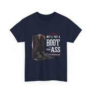 Cowgirl Western Boot 4th of July T-Shirt Gift for Her