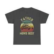 Funny Father's Day T-Shirt Dad Mows Best Lawn Mowing Gift for Him