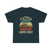 Funny Father's Day T-Shirt Dad Mows Best Lawn Mowing Gift for Him