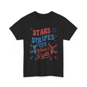 Stars Stripes Women's Rights 4th Of July T-Shirt Equal Rights Gift for Her