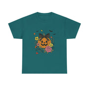 Charming Pumpkin Floral Design Accent Joy T-Shirt - Unisex Apparel