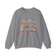 Raised On Old School Hip Hop Sweatshirt Vintage Rap Music Apparel