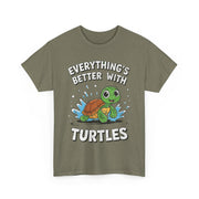 Cute Turtle Lover T-Shirt – Adorable Animal Graphic Tee for Boys, Girls & Turtle-Loving Adults